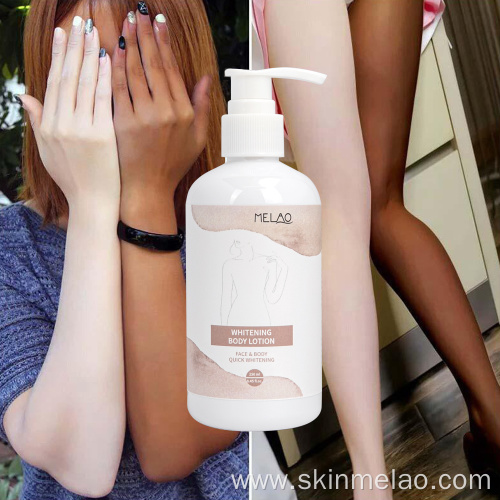 Quick Bleaching Whitening Body Lotion For Black Skin